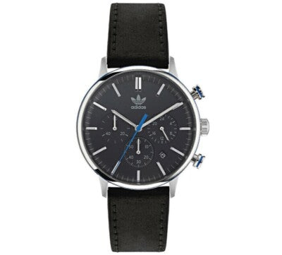 ADIDAS AOSY22013 Watch - CODE ONE CHRONO Black with 1 Year Warranty Genuine Product Stylish Design Lightweight Comfort