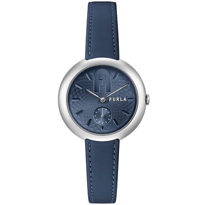 FURLA WW00013002L1 Watch - Cosy Small Seconds Navy Watch with 2 Year Warranty Stylish Design and Reliable Performance