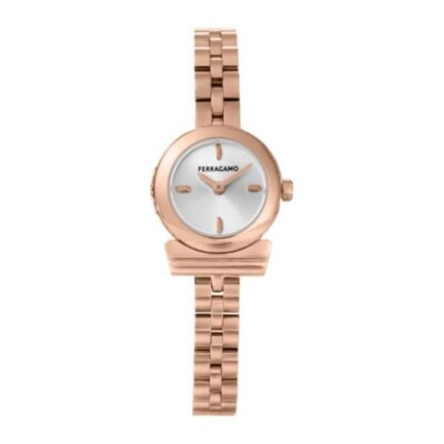 SALVATORE FERRAGAMO SFKK01823 Watch - Gancini Silver Luxury Belt with 2 Year Warranty for Timeless Style and Elegance