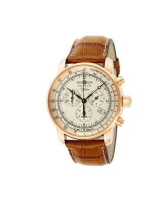 ZEPPELIN 76805 100th Anniversary Series Silver Watch with 2 Year Warranty and Genuine Craftsmanship for Timeless Elegance