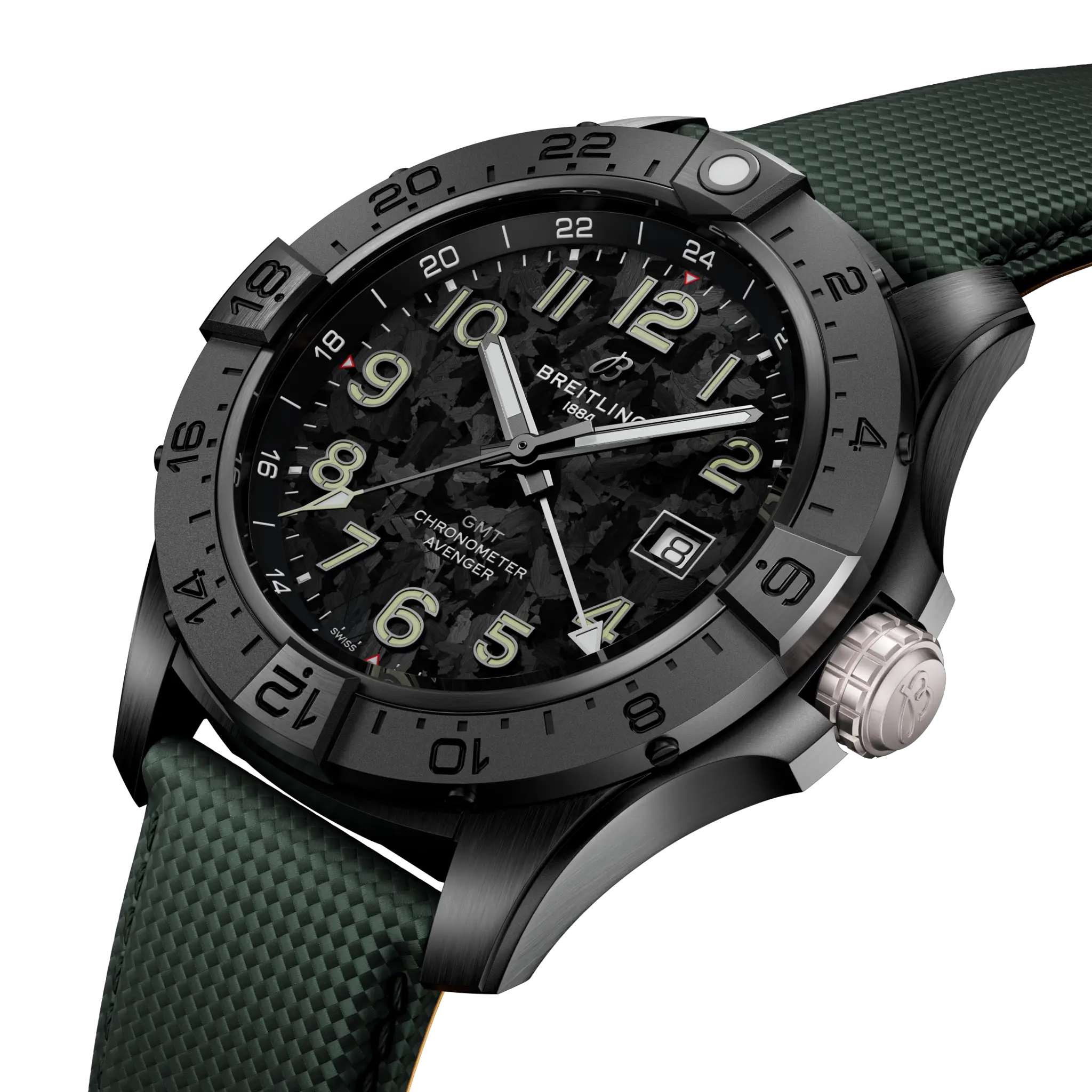Breitling S32320101B1X1 Watch - Chronometer Swiss Automatic Stainless Steel Blue Dial Pilot's Watch (Image 2)
