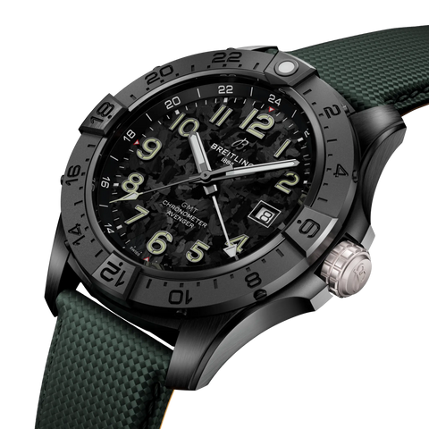Breitling S32320101B1X1 Watch - Chronometer Swiss Automatic Stainless Steel Blue Dial Pilot's Watch (Image 2)