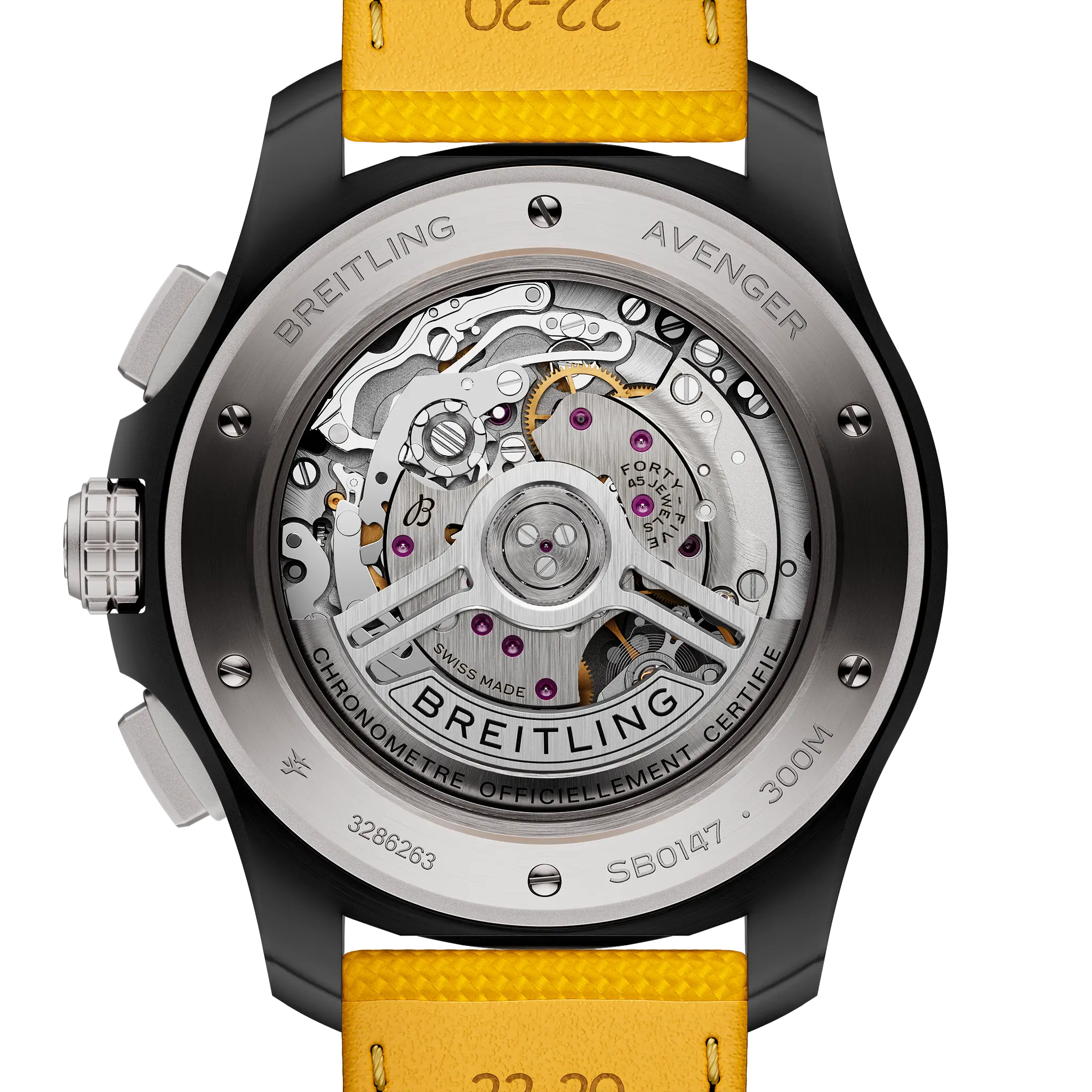 Breitling SB0147101I1X1 Watch - B01 Watch Japan Official (Image 4)