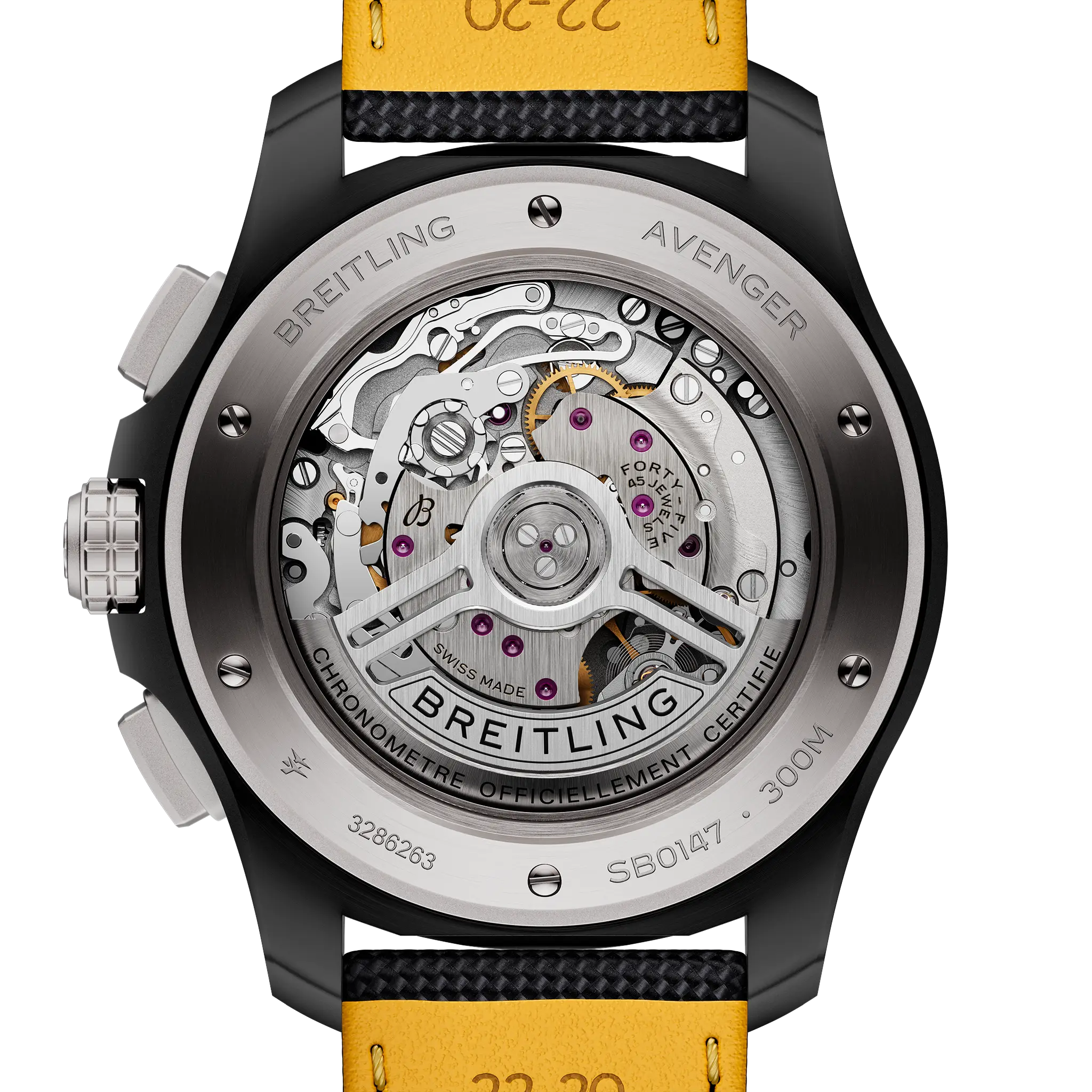 Breitling SB0147101I1X2 Watch - B01 Watch Japan Official (Image 4)