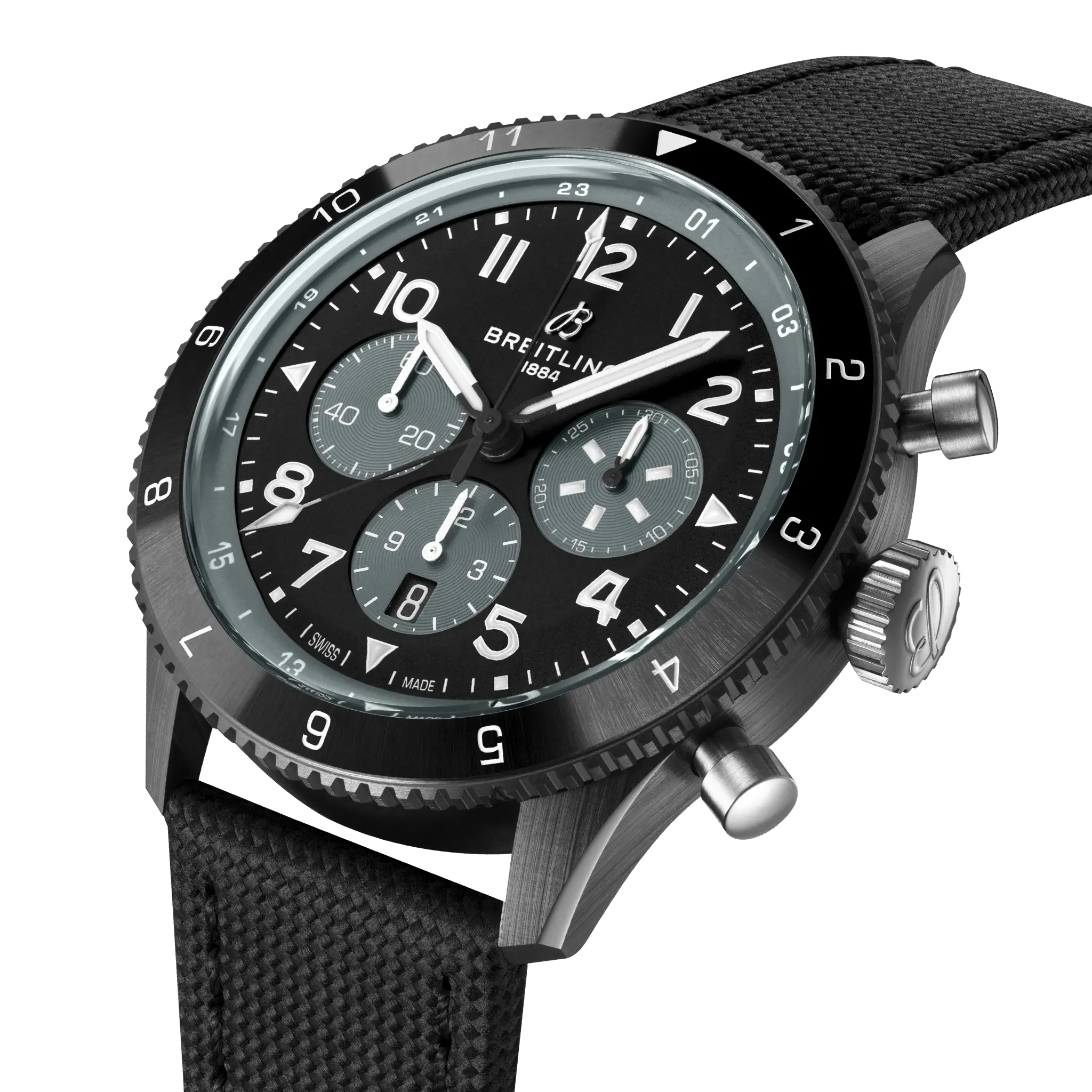 Breitling SB04451A1B1X1 Watch - B04 GMT 46 Watch Japan Official (Image 2)