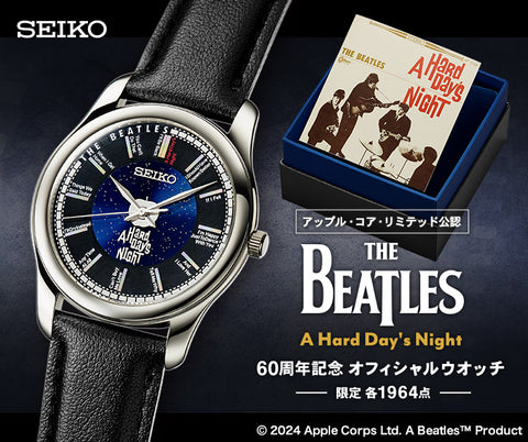 The Beatles x A Hard Day's Night 60th Anniversary Collaboration Watch - Metal Band Edition