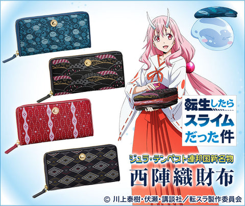 That Time I Got Reincarnated as a Slime x Diablo Nishijin-ori Wallet Collaboration