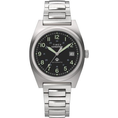 TIMEX TW4B34400 Watch - "TIMEX Expedition Ridge - 1-Year Warranty, Stylish Black Design, Durable Outdoor Watch"