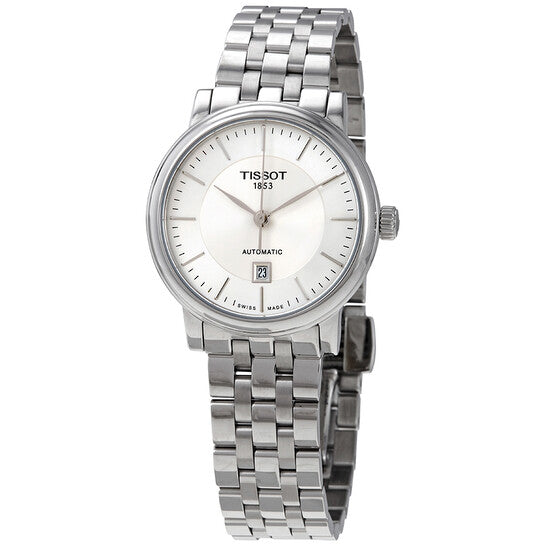 TISSOT T122.207.11.031.00 Watch - CARSON AT WH SS L White [Parallel Import]