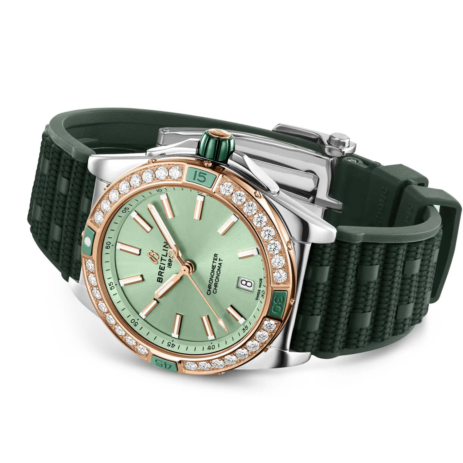 Breitling U17356531L1S1 Watch - Super Chronomat Automatic 38 (Image 3)