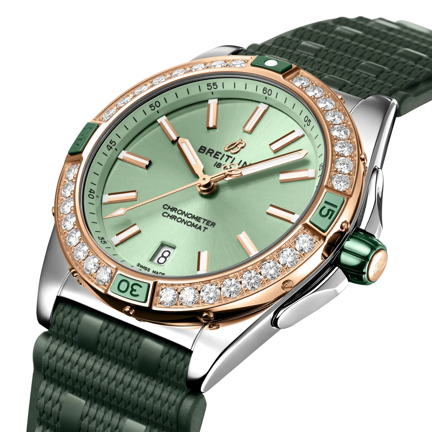 Breitling U17356531L1S1 Watch - Super Chronomat Automatic 38 (Image 2)