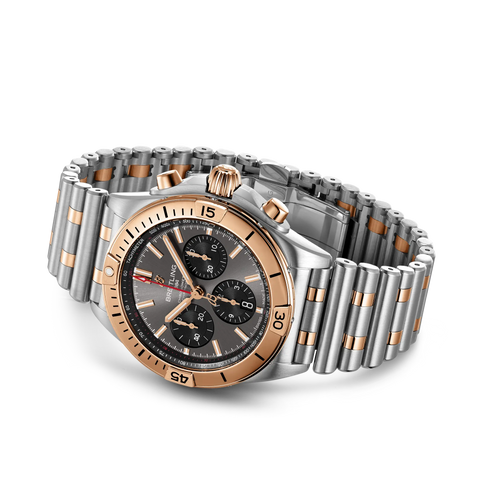 TAG Heuer UB0134101B1U1 Elegant Swiss Automatic Chronograph 43mm Sapphire Crystal Water Resistant
