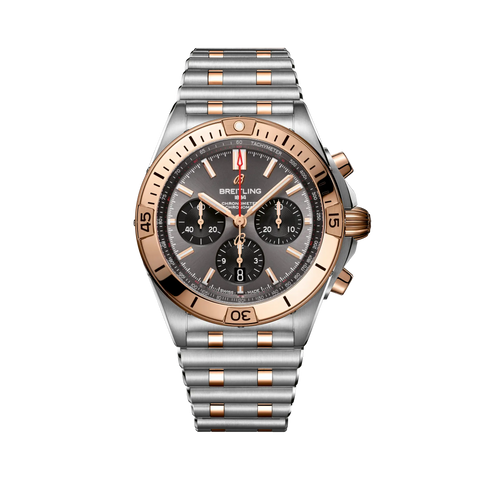 TAG Heuer UB0134101B1U1 Elegant Swiss Automatic Chronograph 43mm Sapphire Crystal Water Resistant