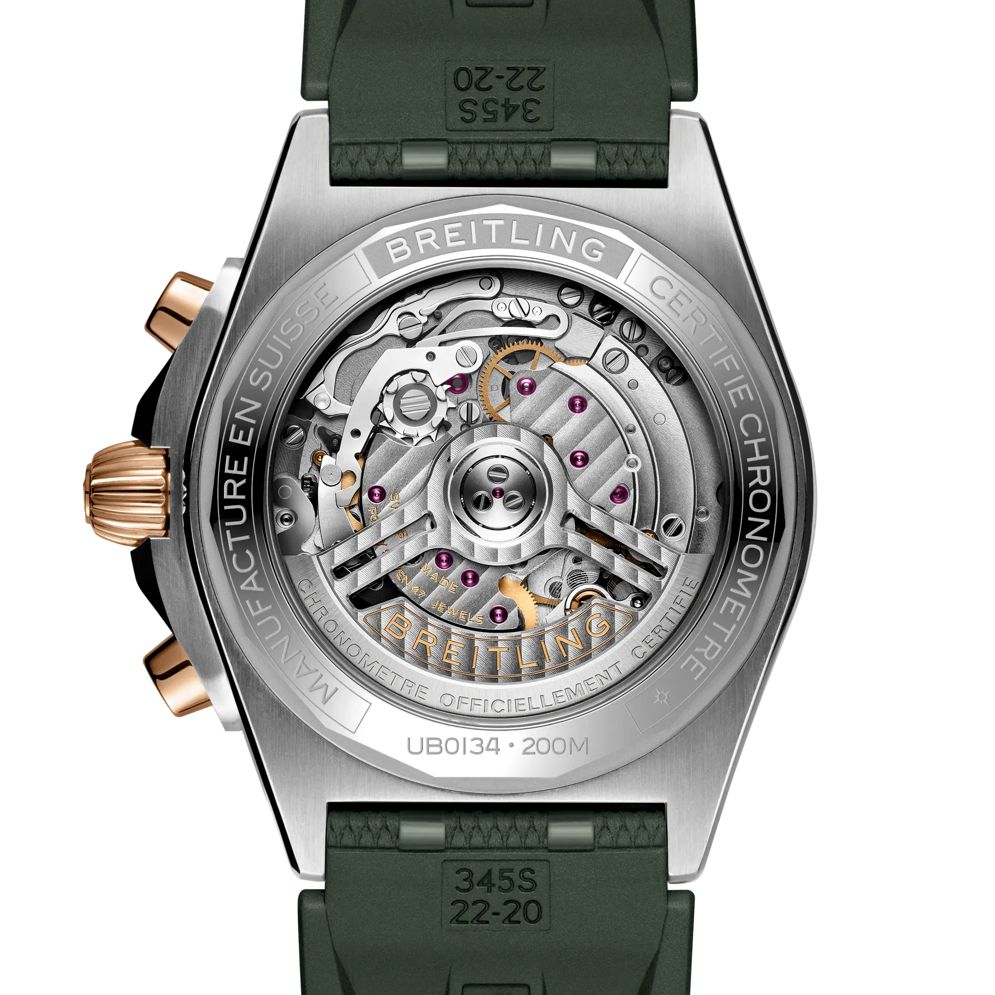 Breitling UB0134131L1S1 Watch - B01 42 Watch Japan Official (Image 4)