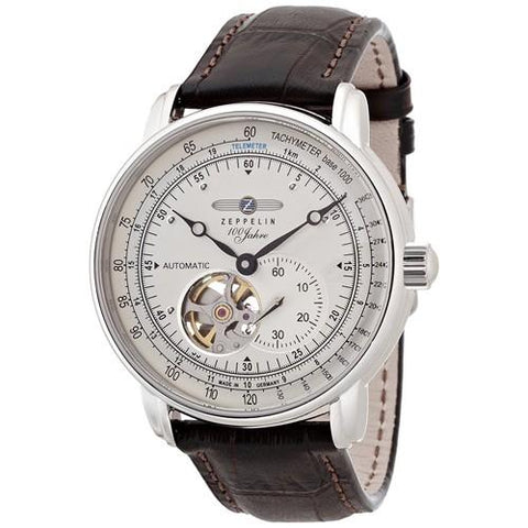 ZEPPELIN 76621 100th Anniversary Series Silver Watch with 2 Year Warranty, Genuine Craftsmanship and Timeless Design