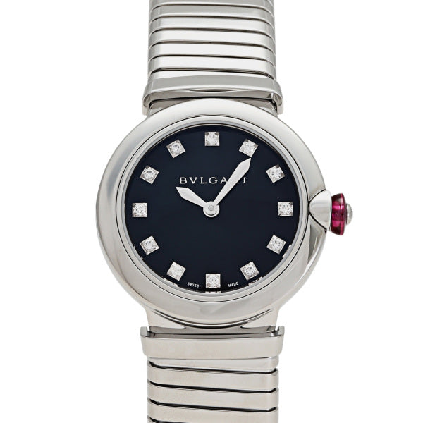 BVLGARI LU28BSS/12.T Watch - Lucea [Lvcea] 2-Year Warranty [Parallel Import] Black