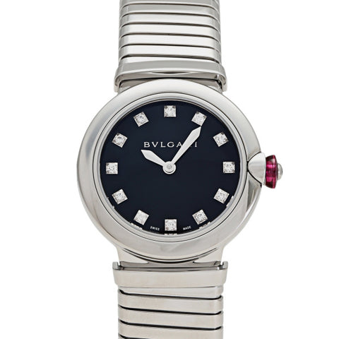 BVLGARI LU28BSS/12.T Watch - Lucea [Lvcea] 2-Year Warranty [Parallel Import] Black