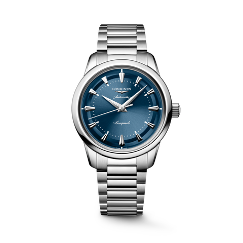 LONGINES L1.649.4.92.6 Elegant Swiss Automatic Watch Stainless Steel Case Sapphire Crystal Water Resistant