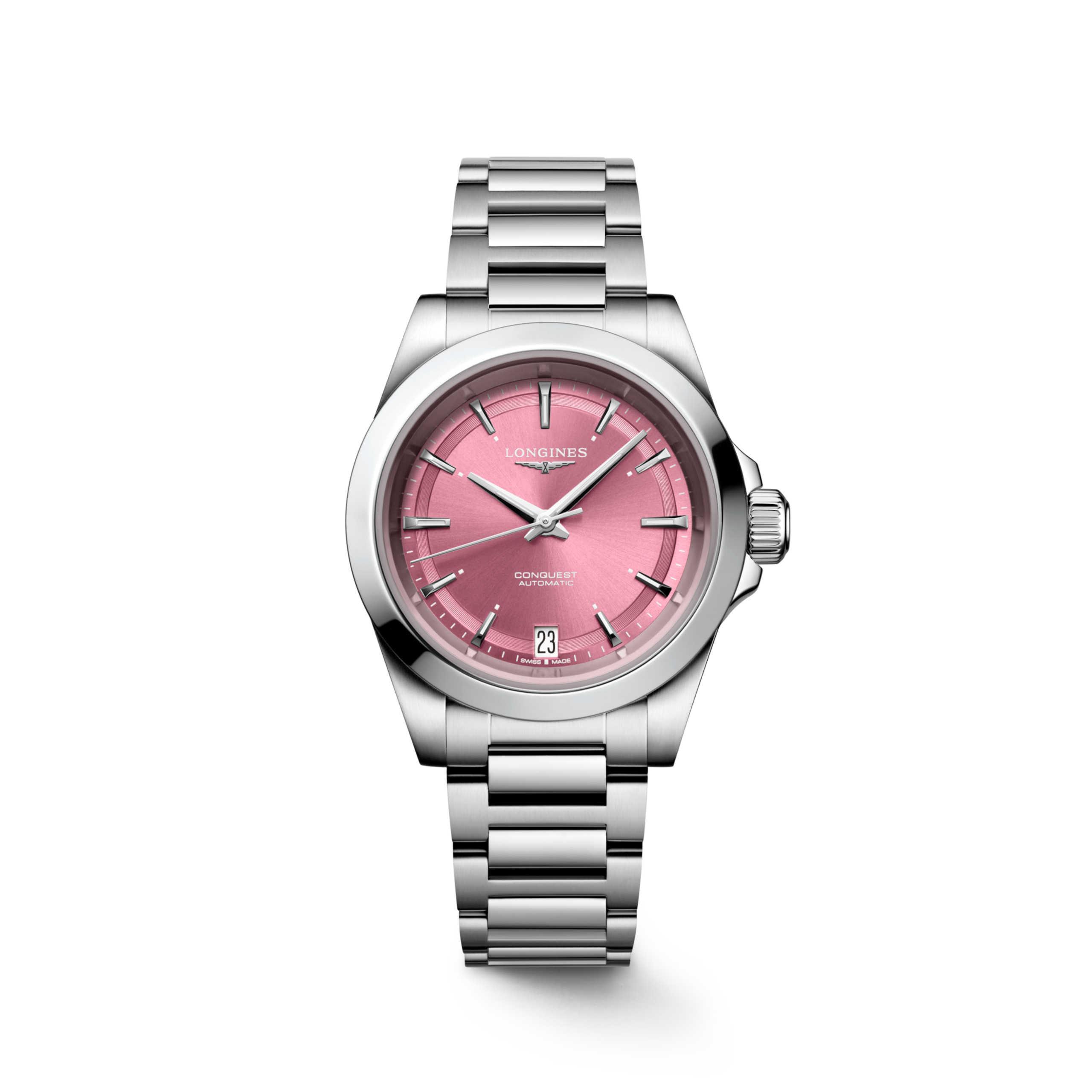 LONGINES L3.430.4.99.6 Watch - Elegant Automatic Movement Stainless Steel Case Sapphire Crystal Water Resistant
