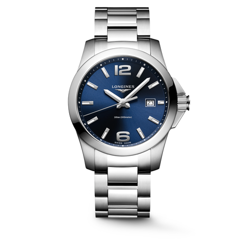 LONGINES Conquest L3.860.4.92.6 Quartz 41mm Men Unisex Watch