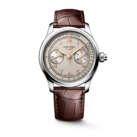 LONGINES MASTER COLLECTION L2.960.4.78.2 Chrono Monopusher Manual Winding 41mm Men's Watch