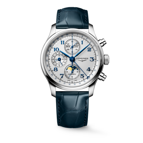 LONGINES MASTER COLLECTION L2.962.4.73.2 Automatic Chrono Moonphase 41mm Men Unisex Watch