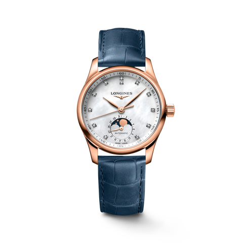 LONGINES Master Collection Moonphase L2.409.8.87.2 Automatic 34mm Men's Watch
