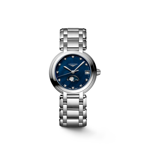LONGINES L8.115.4.98.6 Watch - Elegant Stainless Steel Design Swiss Automatic Movement Water Resistant up to 30 Meters