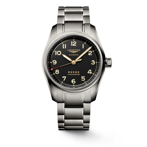 LONGINES L3.810.1.53.6 Elegant Stainless Steel Automatic Watch with Sapphire Crystal Water Resistant 30M Classic Design