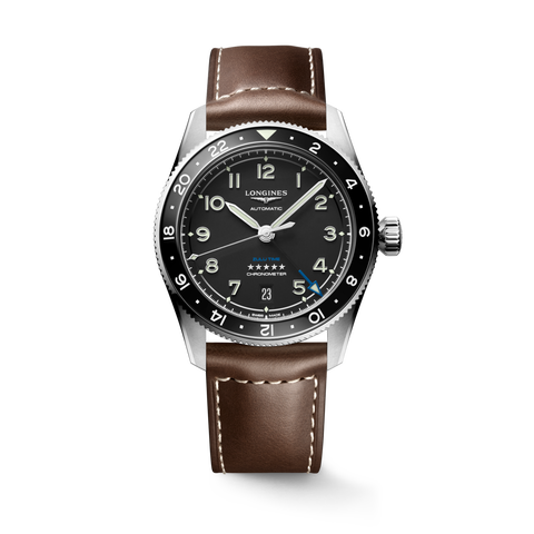 LONGINES Spirit Zulu Time L3.802.4.53.2 Automatic 39mm Unisex Watch