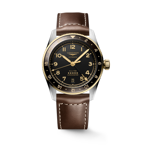 LONGINES Spirit Zulu Time L3.802.5.53.2 Automatic 39mm Watch