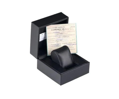 ZEPPELIN 86443 LZ126 Los Angeles 2 Year Warranty Stylish Blue Design Water Resistant Precision Timepiece