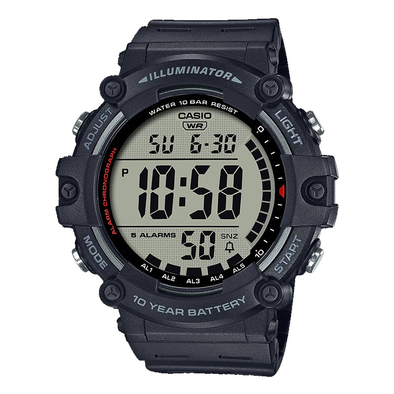 CASIO Collection SPORTS AE-1500WH-1AJF AE-1500WH-1A 10 years battery life 10ATM watch 2023.01 released - IPPO JAPAN WATCH 