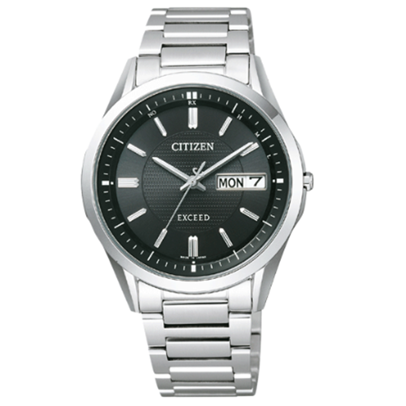 CITIZEN EXCEED Watch Eco-Drive Radio Controlled Watch Day Date AT6030-51E - IPPO JAPAN WATCH 