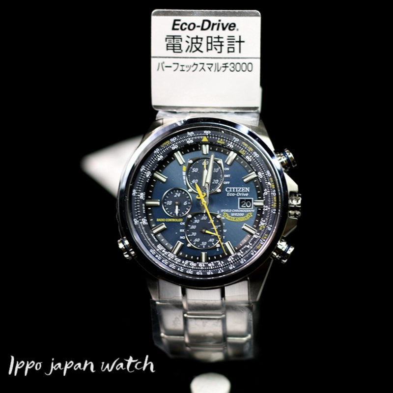 CITIZEN PROMASTER Blue Angels Men's Chronograph Eco Drive Watch AT8020-54L - IPPO JAPAN WATCH 