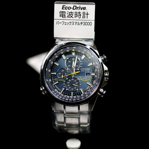 CITIZEN PROMASTER Blue Angels Men's Chronograph Eco Drive Watch AT8020-54L