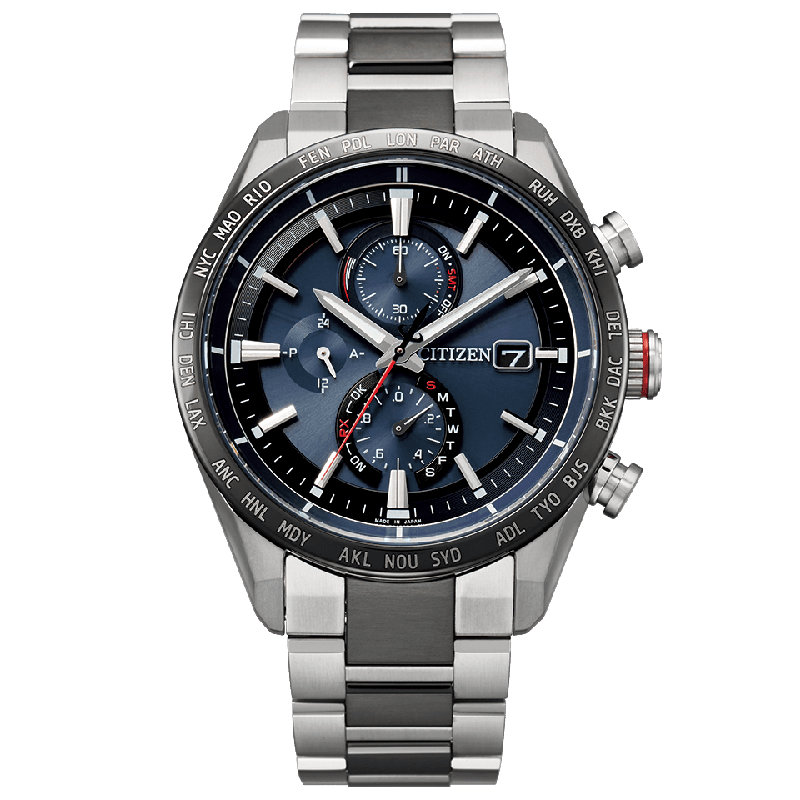 CITIZEN Atessa AT8186-51L Eco-Drive Super Titanium watch - IPPO JAPAN WATCH 