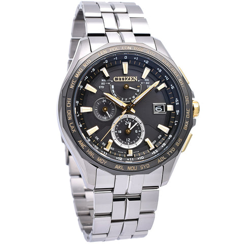 CITIZEN ATTESA AT9095-50E Eco-drive Radio Solar Men's Watch From Japan - IPPO JAPAN WATCH 