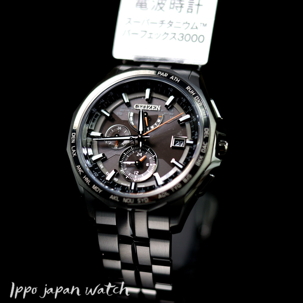 CITIZEN ATTESA AT9097-54E Radio Wave Titanium Watch From Japan