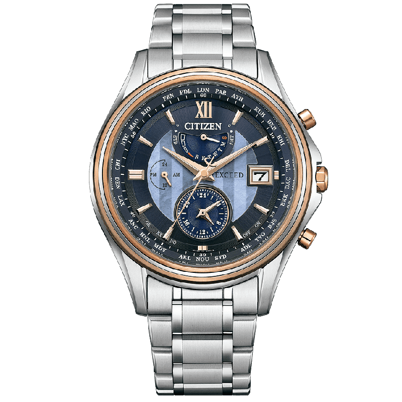 CITIZEN exceed AT9134-76F photovoltaic eco-drive super titanium watch 2022.11 released - IPPO JAPAN WATCH 