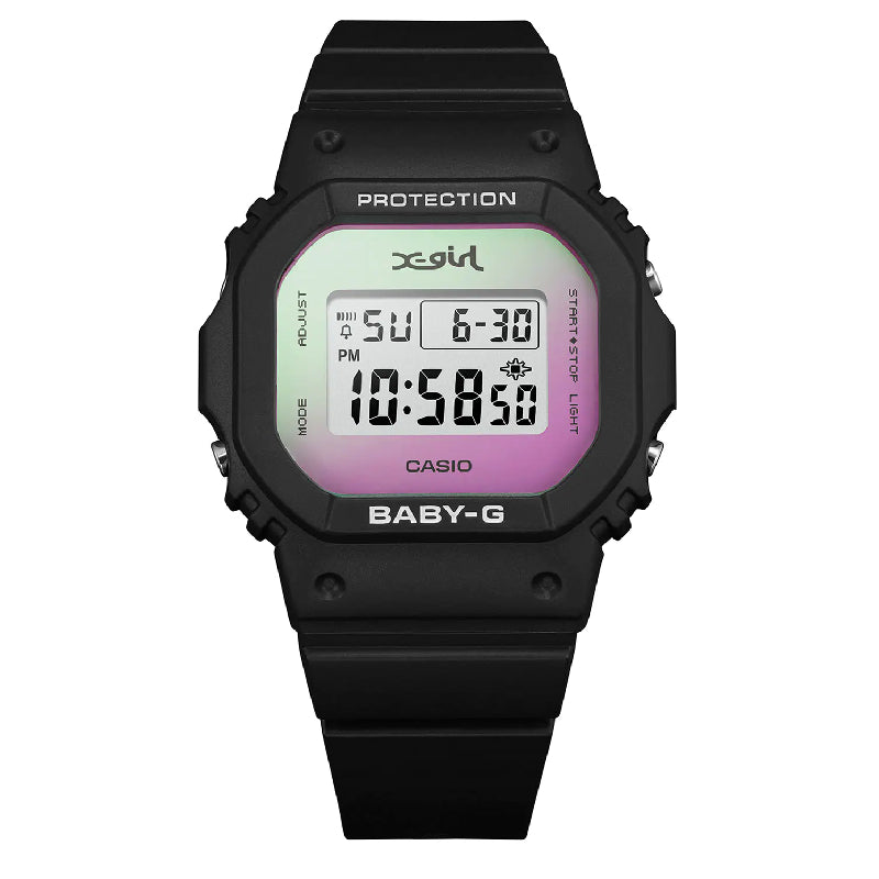 CASIO babyg BGD-565XG-2JR BGD-565XG-2 X-girl 10ATM watch 2022.11 released - IPPO JAPAN WATCH 