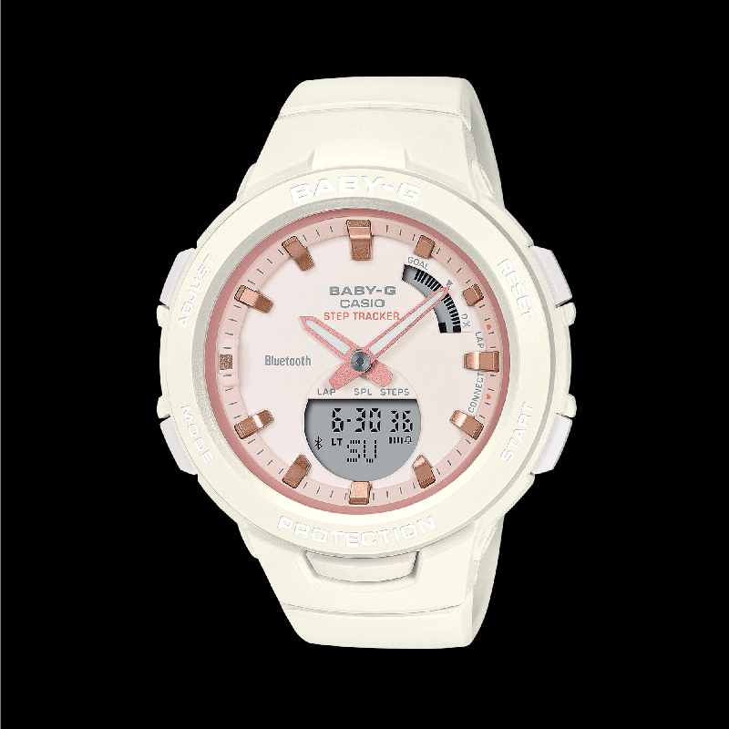 CASIO BABY-G BSA-B100CS-7AJF BSA-B100CS-7A Mobile link function 10 bar watch - IPPO JAPAN WATCH 