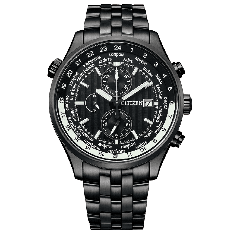 CITIZEN Collection CA0088-61E Photovoltaic eco-drive stainless watch - IPPO JAPAN WATCH 