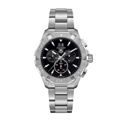 TAG HEUER AQUARACER WATCH Quartz Chronograph - Diameter 43 mm CAY1110.BA0927 - IPPO JAPAN WATCH