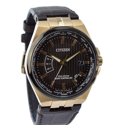 CITIZEN COLLECTION CB0164-17E radio wave Leather Watch - IPPO JAPAN WATCH 