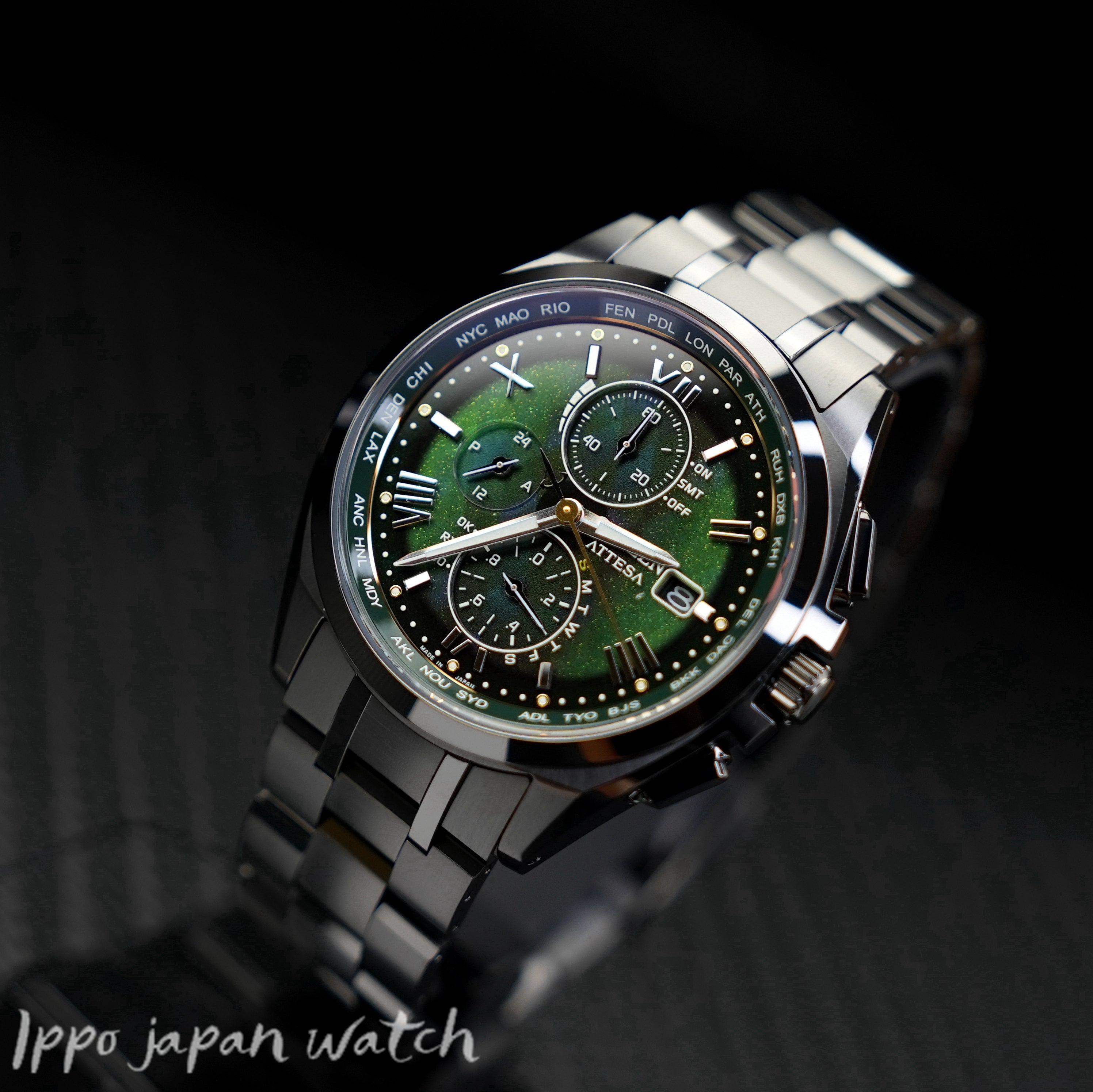 CITIZEN attesa AT8049-61W Photovoltaic eco-drive super titanium watch 2022.9.8 released - IPPO JAPAN WATCH 