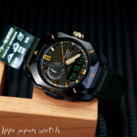CASIO pro trek PRW-6900Y-3JF PRW-6900Y-3 solar 10 ATM watch 2022.10released - IPPO JAPAN WATCH 