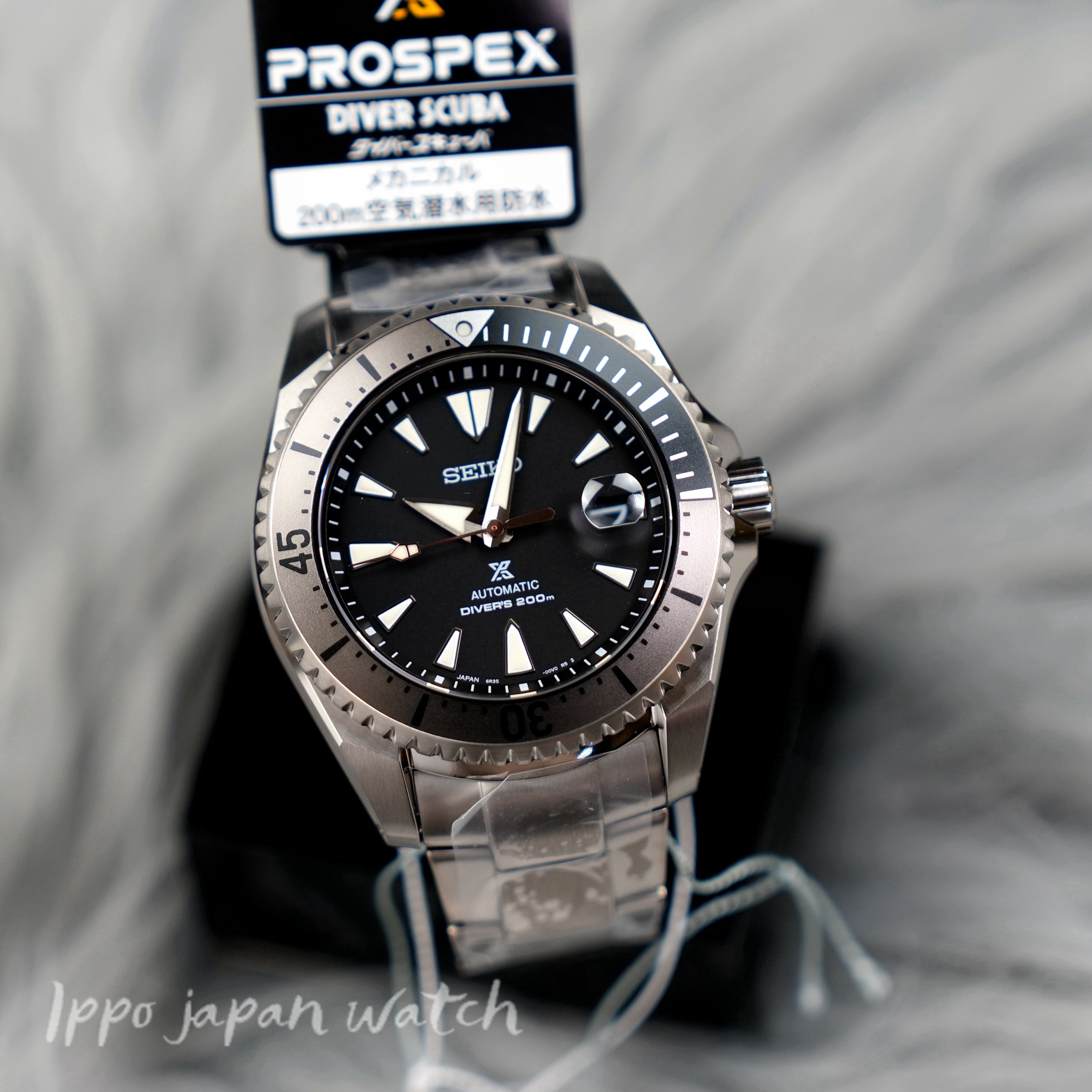 SEIKO PROSPEX SBDC129 SPB189J1 Men's Diver Scuba Shpgun Titanium Mechanical Watch - IPPO JAPAN WATCH 