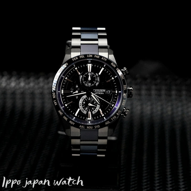 CITIZEN attesa AT8187-75E photovoltaic eco-drive super titanium watch 2022.11 released - IPPO JAPAN WATCH 