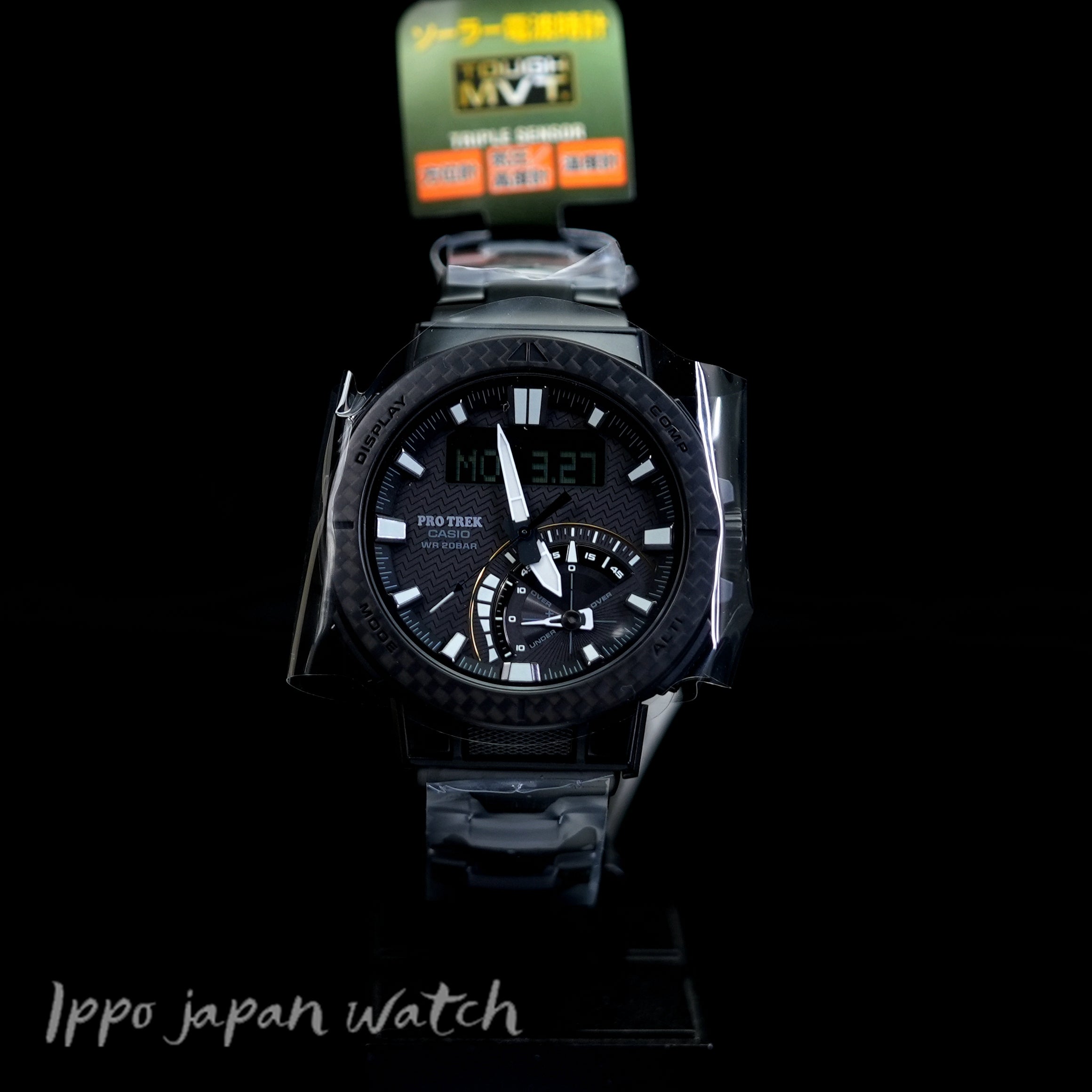Brand-New Casio PRO TREK PRW-31YT-7JF Solar Radio Watch with Titanium Band  (JDM)